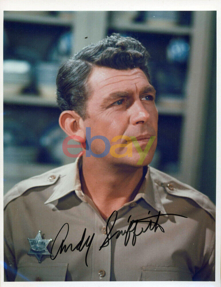 ANDY GRIFFITH Signed Autograph 8x10 Photo Poster painting Reprint