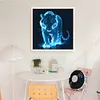 Tiger-11CT Stamped Cross Stitch 45*45cm tapestrymarket
