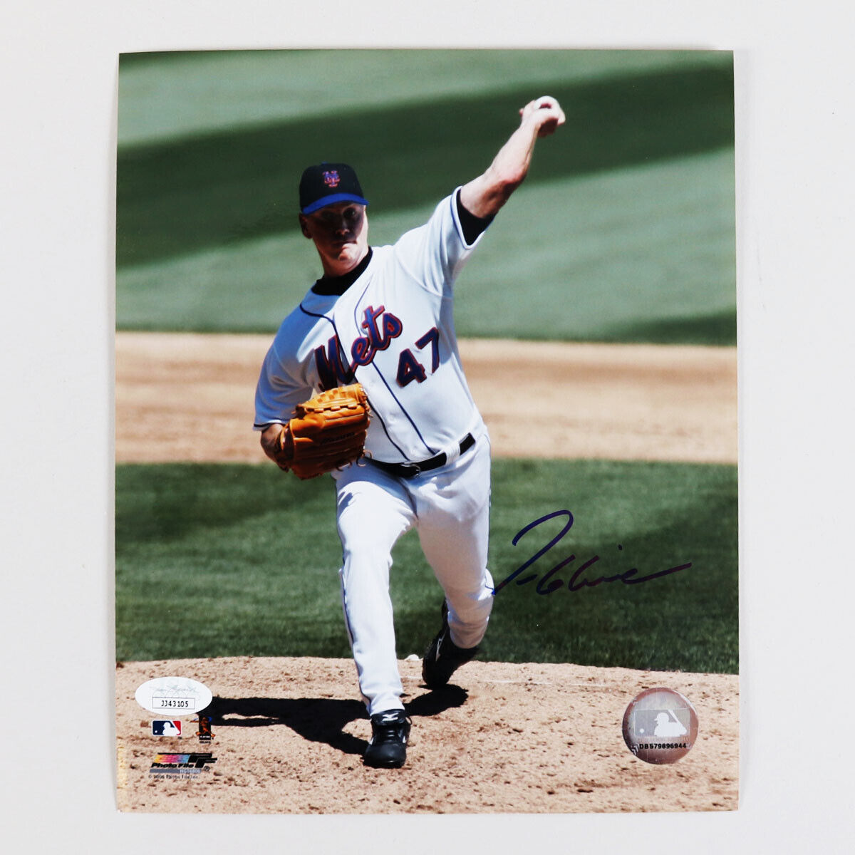 Tom Glavine Signed Photo Poster painting Mets 8x10 - COA JSA