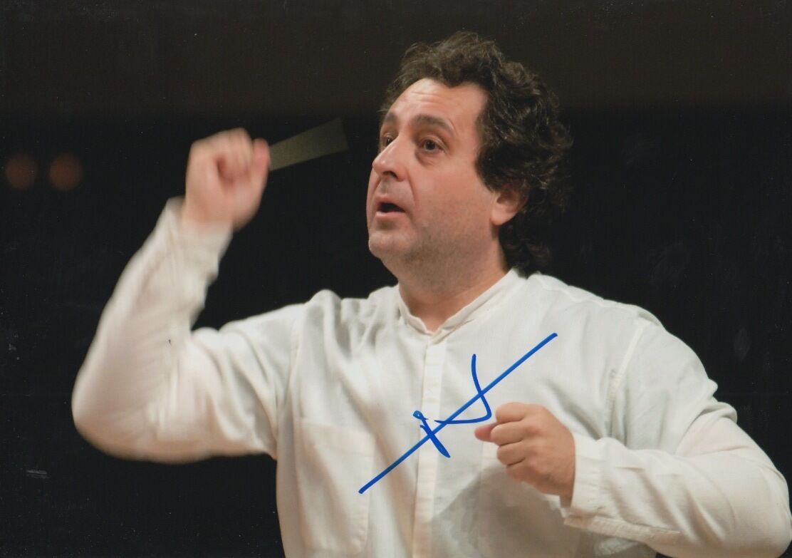 Josep Pons Conductor signed 8x12 inch Photo Poster painting autograph