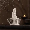 Ice Sculpture Snow Girl--Creative Ceramic Ornaments Decorative Art