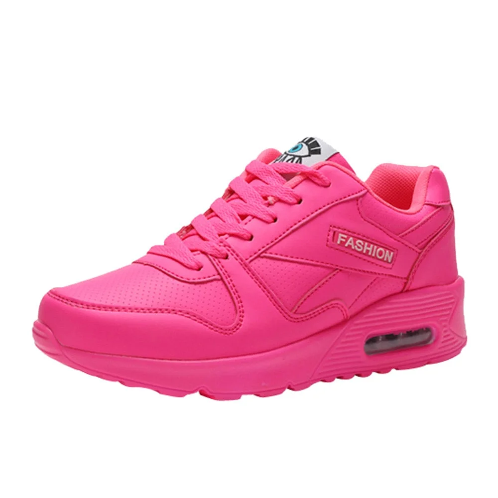NKUSKAD Women's Chunky Sneakers 2020 Fashion Women Platform Lace Up Pink Vulcanize Shoes Womens Female Trainers Dad Shoes June11
