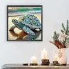 Strandschildkröte - speziell geformte Diamond Painting - 30*30cm