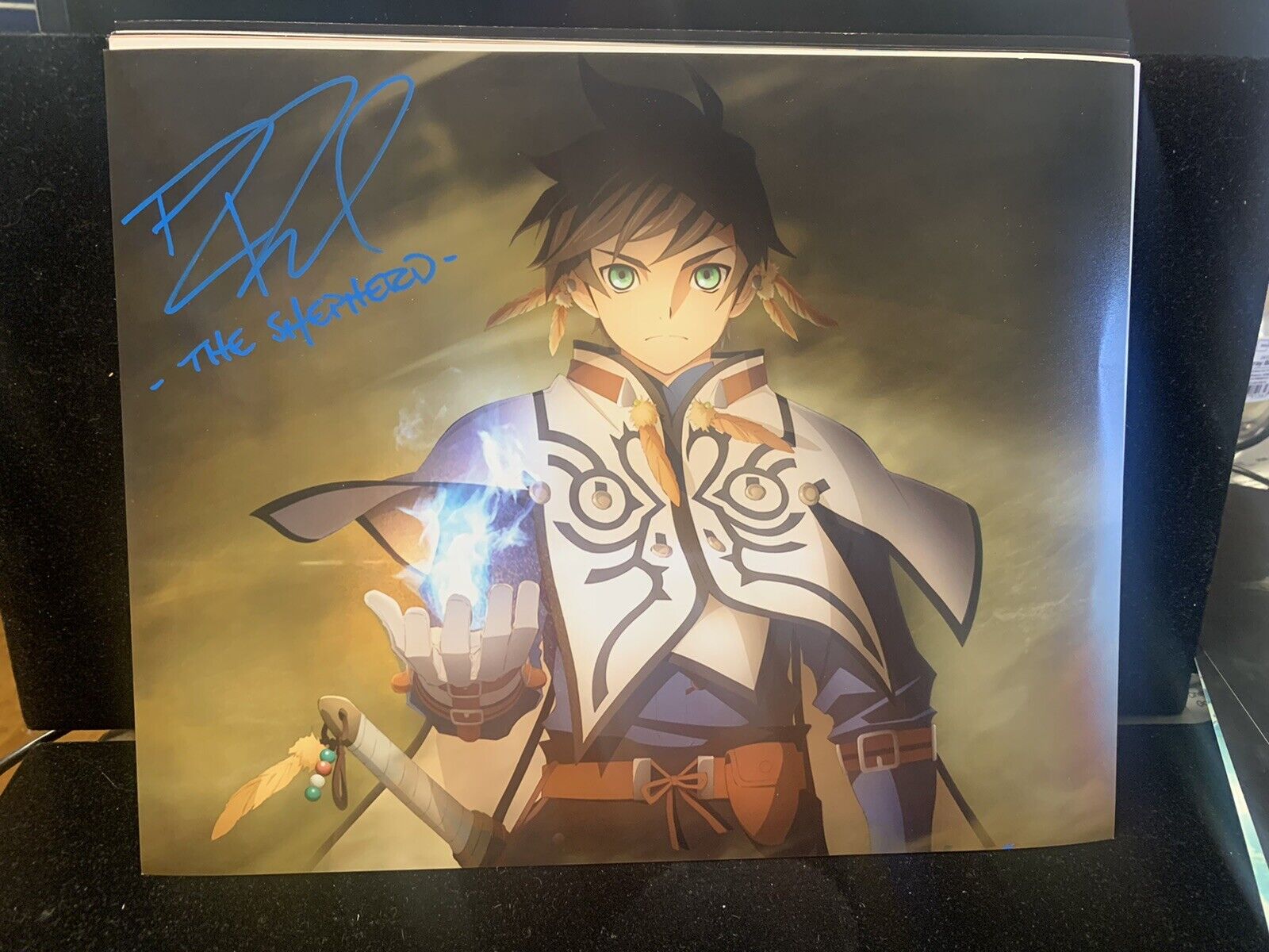 Robbie Daymond signed 8x10 Tales Of Zesteria COA D4