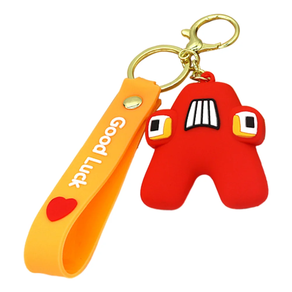 Letter A-Z Keychain Wacky Wizard Handbag Key Chain for Car Keys/Wallet/Backpack