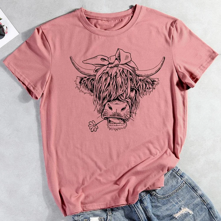 PSL - Funny cow T-Shirt Tee -05763