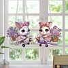 2 PCS Flying Rabbit - 5D DIY Pendant