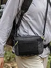 Outdoor Waist Pack Hiking Hanging Side Pocket Ultralight Multi-Functional Chest Pack Adjustable Strap Multi Pockets Chest Bag for Camping Outdoor Sports