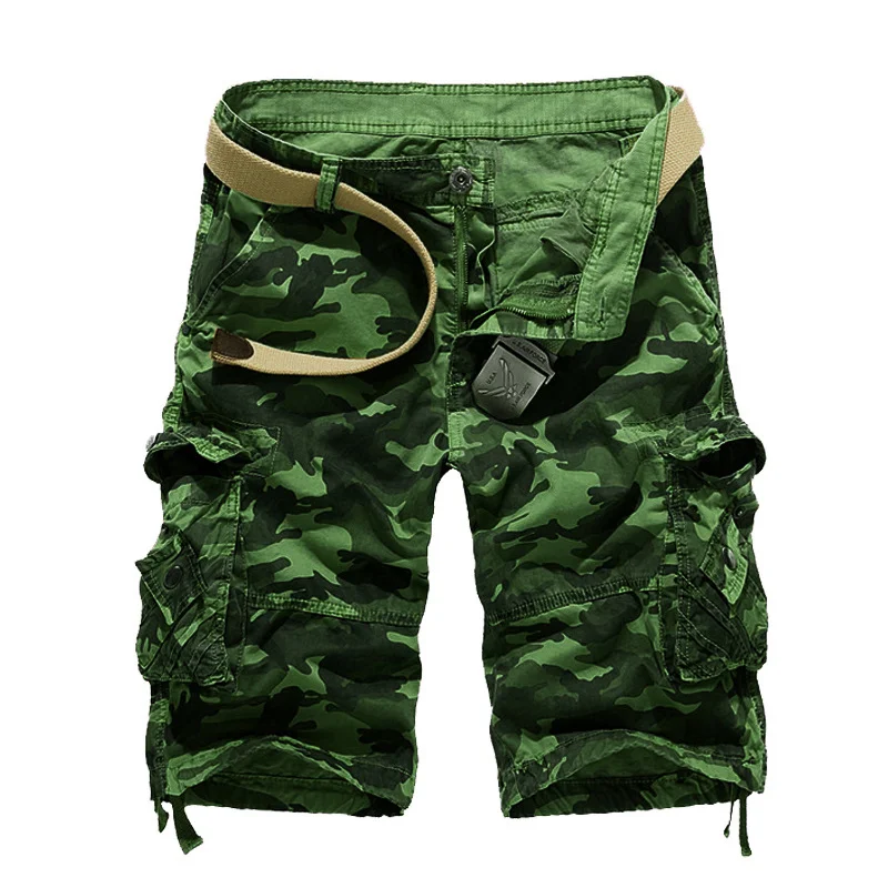 Summer camouflage casual shorts