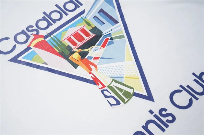 Casablanca 2023 new fashion T-shirt short sleeves