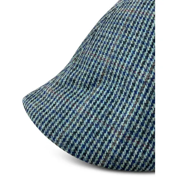 Hatsfashion-The Homage   Cap - Clover & Navy Houndstooth