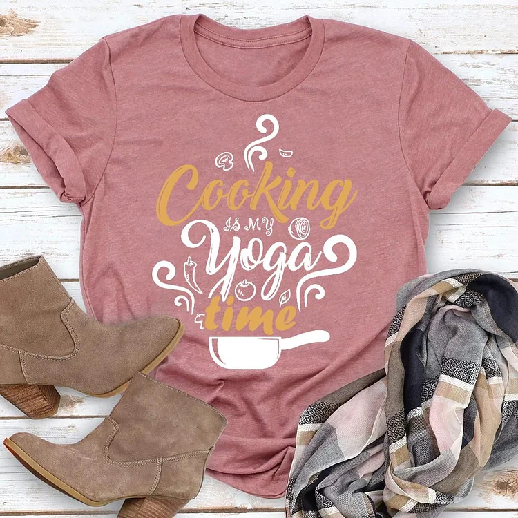 Cooking-is-my-yoga-time-occupation  T-Shirt Tee-05114-Annaletters