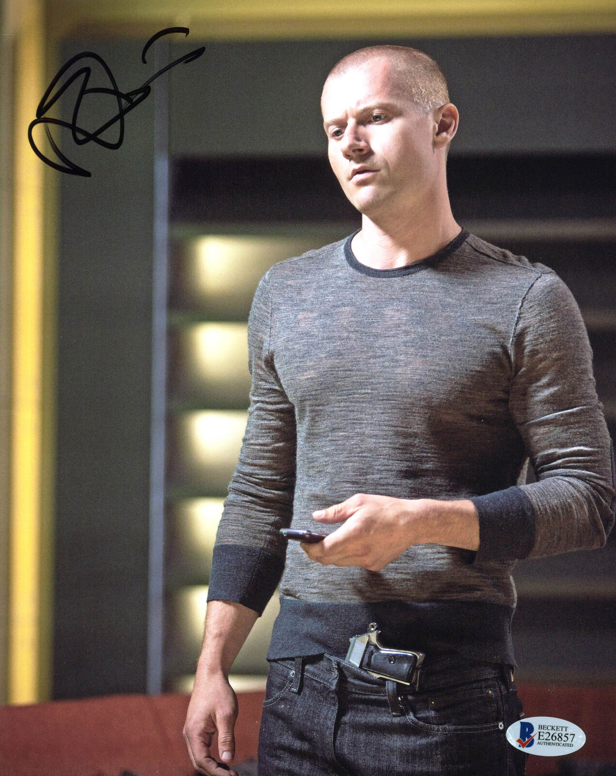 James Badge Dale Iron Man 3 Authentic Signed 8x10 Photo Poster painting Autographed BAS #E26857