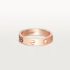 CARTIER LOVE WEDDING BAND, 1 DIAMOND