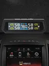 Solar/USB Powered Tire Pressure Monitor System with 4 Sensors for Trailers Cars