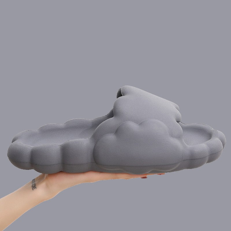 Premium Cloud Smiley Slides - Super Soft, Comfy, Silent and Anti-slippery