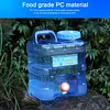 Portable Water Container with Spigot Large Capacity for Hiking Self-Driving Tour