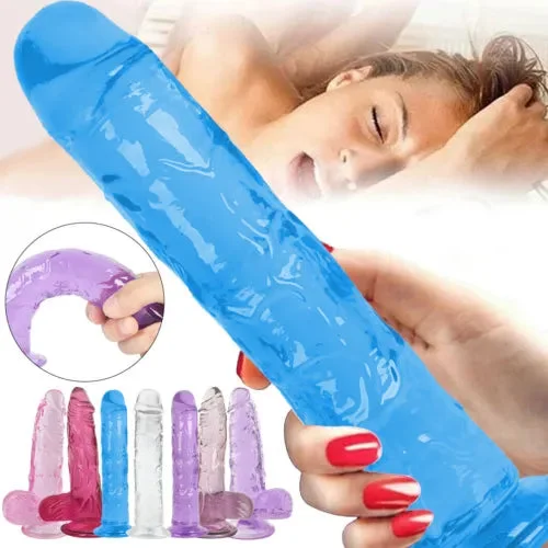 pornhint Pornhint Jelly Dildo Realistic Huge Big Penis Dong Suction Cup Adult Sex Toys for Women