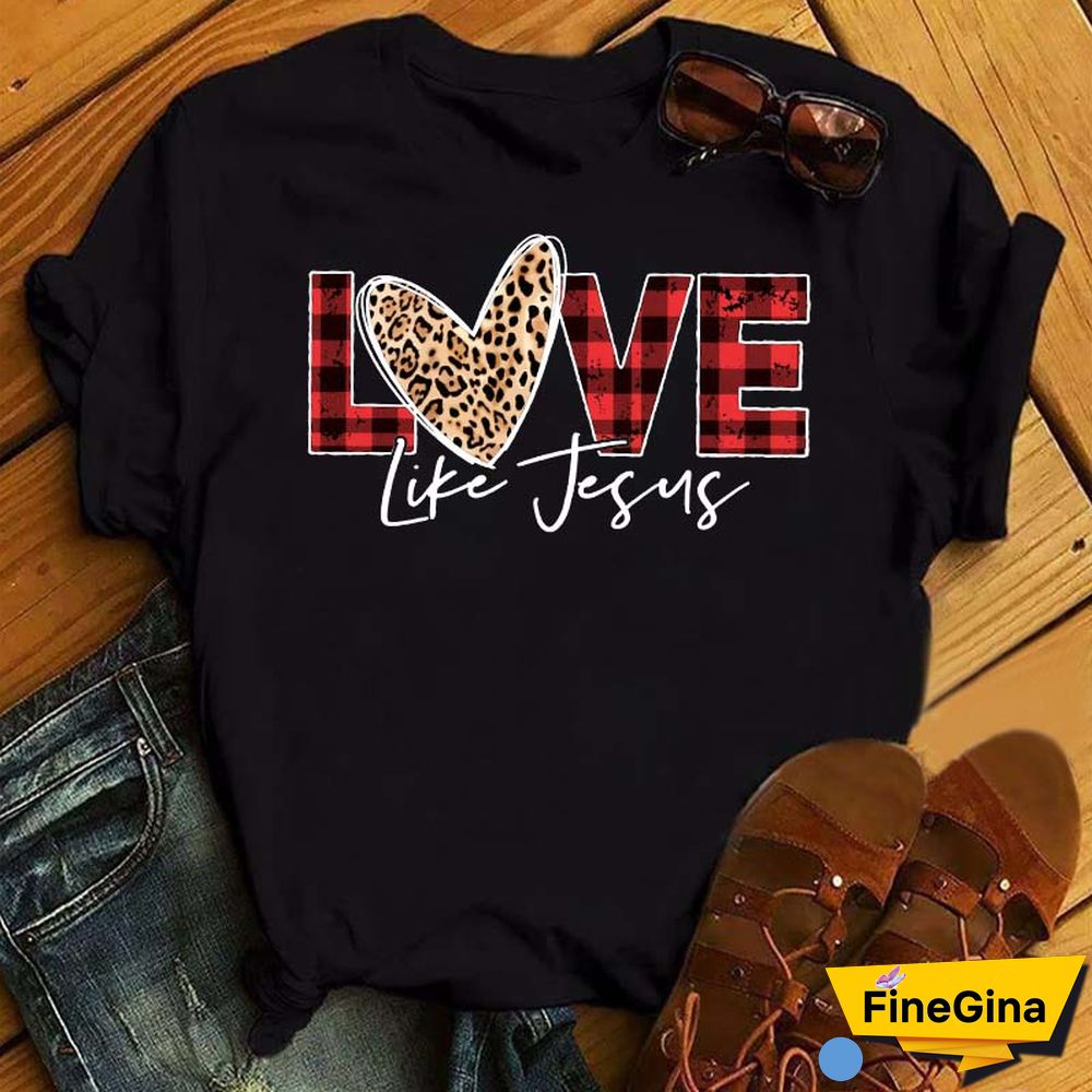 Maycaur Fashion Women T Shirt Love Heart Printed T Shirt Casual Red Tops 90s Valentine's Shirt Female Harajuku Graphic Tshirt