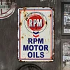 RPM MOTOR OILS - Vintage Metal Signs(12*16Inch)