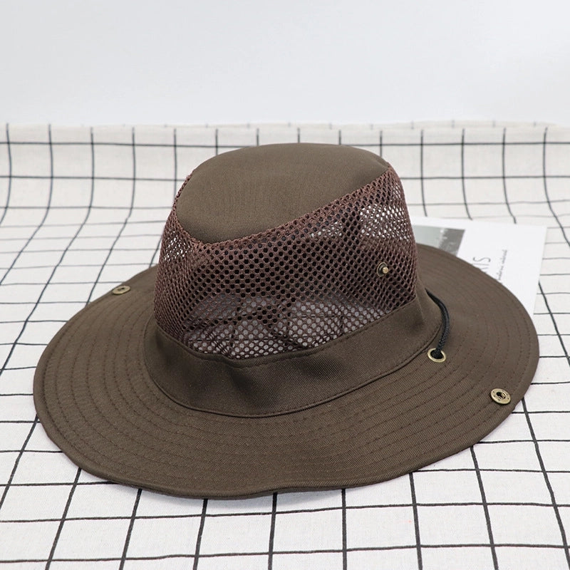 Sun Hat Summer Outdoor Riding Sun Hat Mountaineering Fishing Hat Camouflage Fisherman Hat Travel Sun Hat