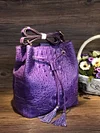2018 new blue red  luxury high end 100% genuine real crocodile skin lady women bucket shoulder tote bag string closure fast ship