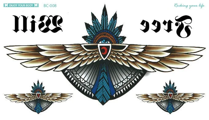 38 Kinds Adult Chest Back Tattoo Big Size Sexy Flowers Mandala Totem Waterproof Temporary Body Art Sticker tatouage temporaire