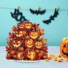 Pumpkin Diamond Dot Painting Ornament DIY Double Sided Acrylic Stand