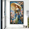 Victorian Beauty-11CT Stamped Cross Stitch 40*70cm/15.75*27.56in(Big Size)