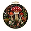 4 Set Mushroom Series- Embroidery Kits