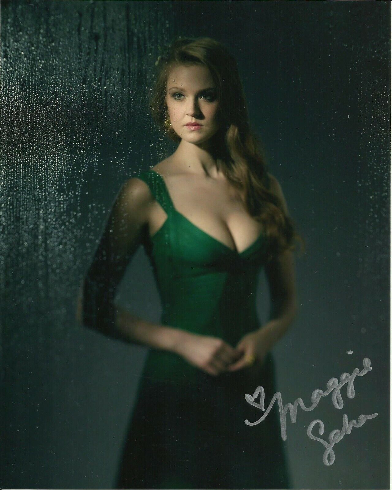 MAGGIE GEHA SIGNED GOTHAM Photo Poster painting UACC REG 242