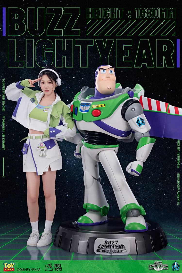 PRE-ORDER MGL studio - Disney Licensed Buzz Lightyear 1/1 Statue(GK)-