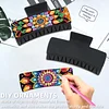 2Pcs Mandala DIY Diamond Hair Claw Clips Making Kit for Women Ladies & Girls
