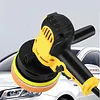 EU Electric Car Polishing Machine with Buffing Sponge Auto Detailing Handheld Polisher Adjustable Speed Scratch Repair Grinding Machine Car Accessories Power Tools
