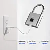 O10 Waterproof Smart Fingerprint Door Lock 0.5sec Unlock Anti-theft Padlock