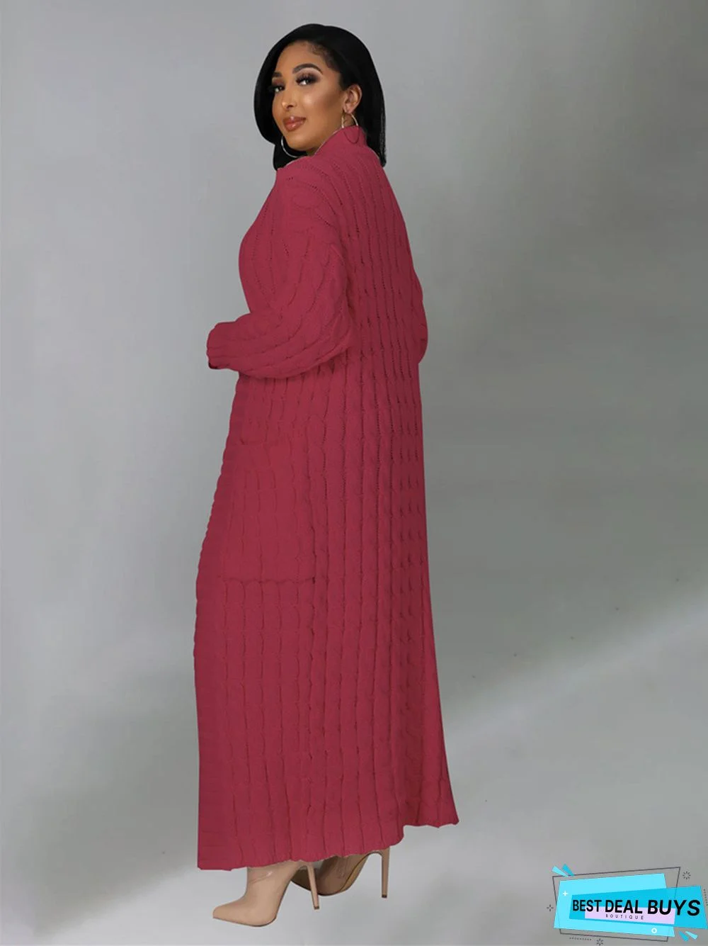 Sexy Casual Solid Color Long Sleeve Sweater