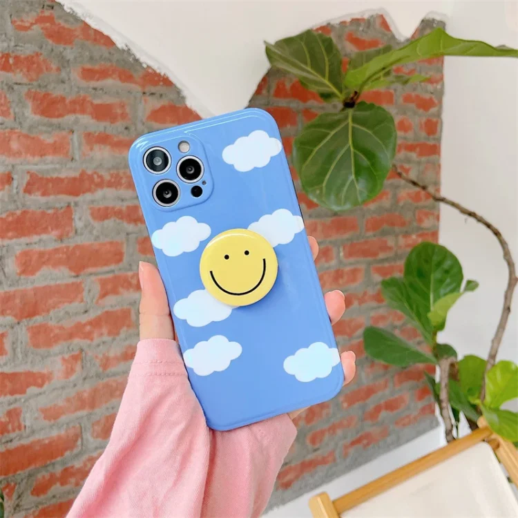 Cloud Smiley Phone Case