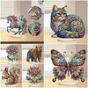 DIY Gorgeous Flower Animal Diamond Painting Ornaments（Single Sided)