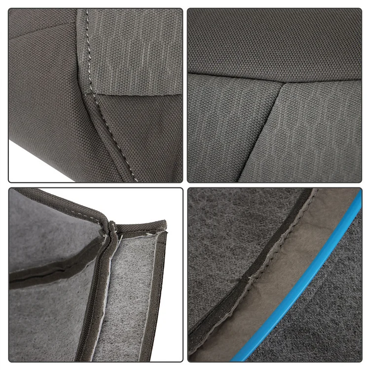 SEBLAFF Cloth Bottom Seat Cover Gray Driver Replacement for 2013-2018 Ram 2500 3500 4500 5500