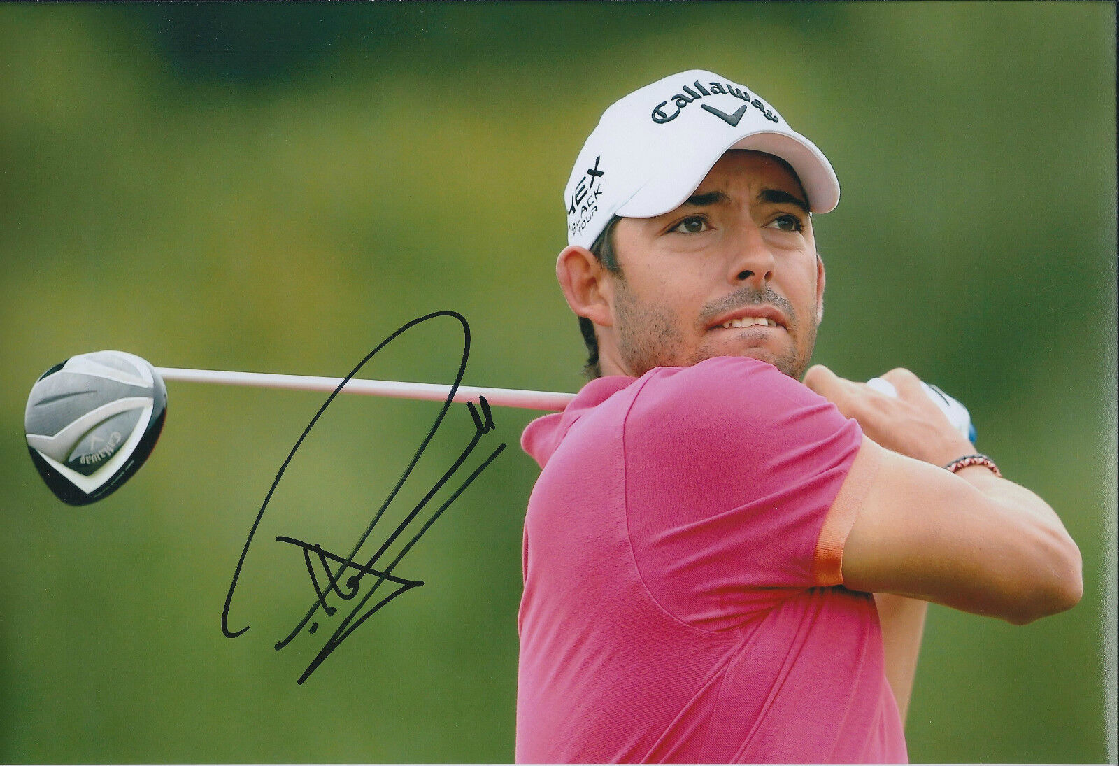 Pablo Larrazabal SIGNED Autograph 12x8 Photo Poster painting AFTAL COA Golf Race to DUBAI