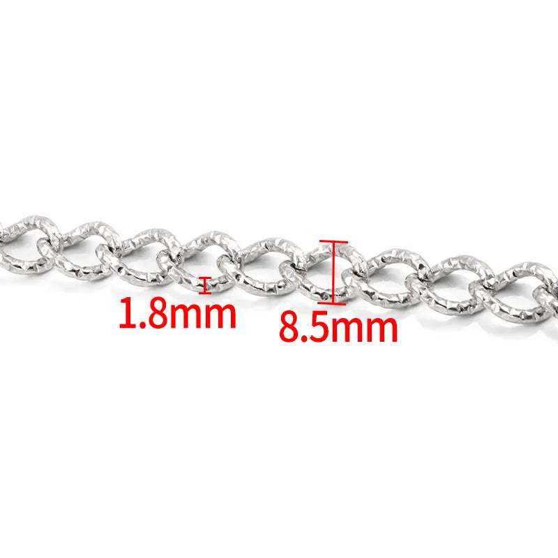 1 Piece 304 Stainless Steel 1m 5.5mm*1m Jewelry Accessories