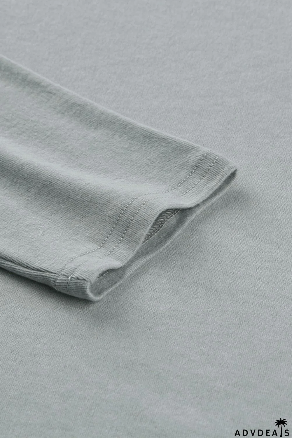 Sequin Shoulder Long Sleeve Top