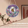 Diamond Painting Single-Sided Acrylic Butterfly Pendant for Home Wall Door and Window Decoration
