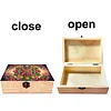 5D DIY Diamond Painting Handmade Wood Storage Box Crystal Storage Case (Pattern)