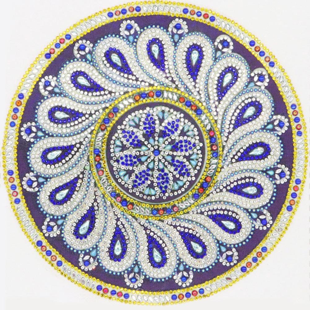 Partial Special Shaped Diamond Painting Mandala