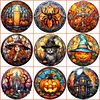 Halloween - 18CT Stamped Cross Stitch 25*25cm/9.84*9.84in