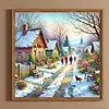 Diamond Painting - Full Round Drill - Winter(Canvas|40*40cm)