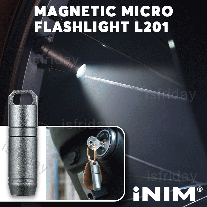 INIM® Magnetic Micro Flashlight L201