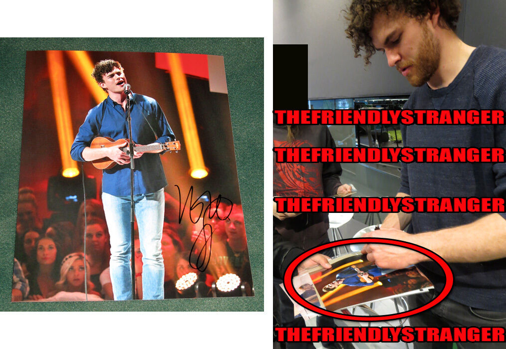 VANCE JOY signed 8X10 Photo Poster painting (C) - EXACT PROOF - MESS IS MINE Riptide COA