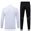 25/26 ajax white long zipper Training Jacket Set